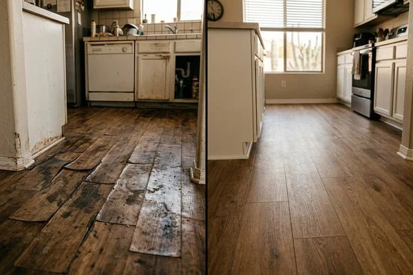 Water Damaged Floor Replacement project 6 by Zona Floors