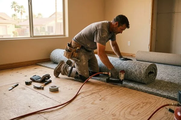 Carpet Installation project 6 by Zona Floors