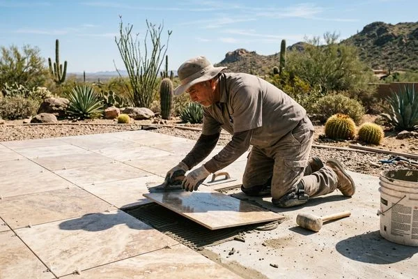 Tile & Stone Flooring project 5 by Zona Floors