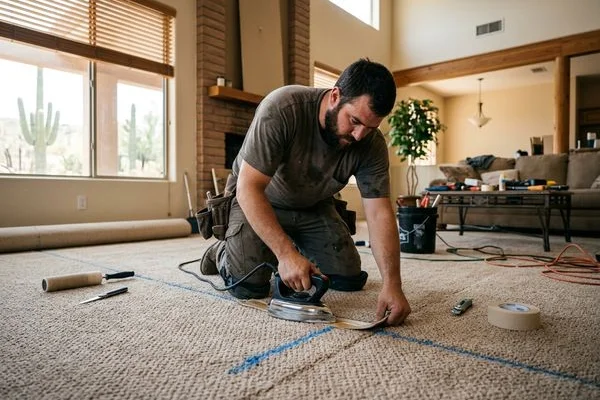Carpet Installation project 2 by Zona Floors
