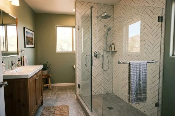 Bathroom Remodeling project 1 by Zona Floors