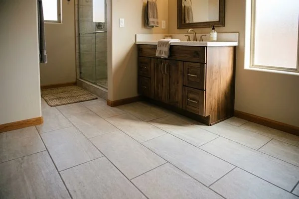 Outdated Bathroom Upgrade project 4 by Zona Floors