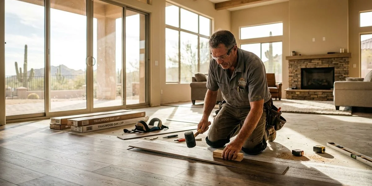 Flooring Installation services by Zona Floors in Tempe, Arizona