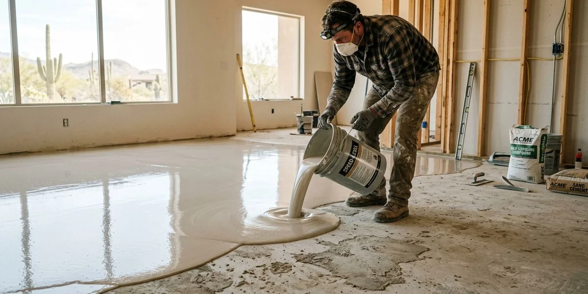 Uneven Floor Repair & Prep services by Zona Floors in Tempe, Arizona